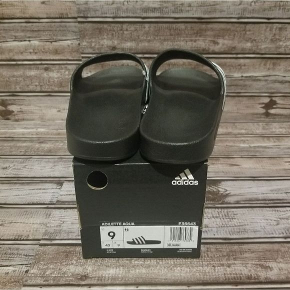 NEW Adidas Adilette Aqua Slides - Picture 4 of 6